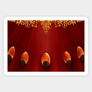 Amidala Throne Room Gown Mask Sticker